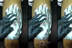 Spooky Octopus Tattoo
